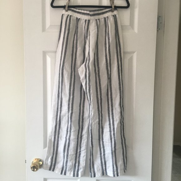 Reformation Striped Linen Pants - Picture 5 of 7
